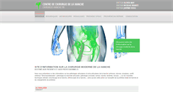 Desktop Screenshot of chirurgie-hanche.fr